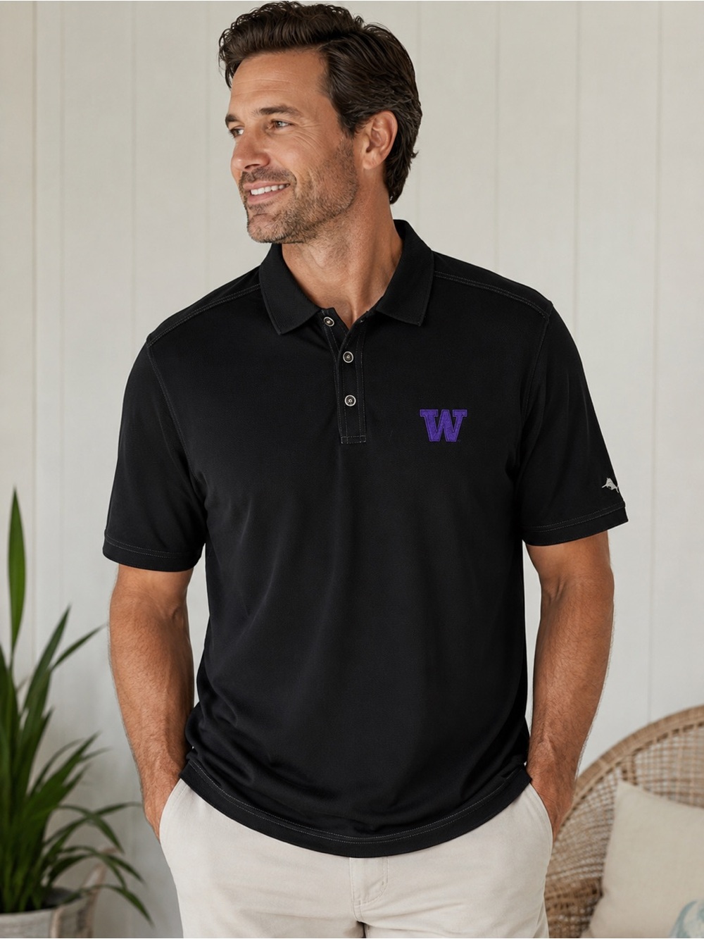 Tommy Bahama Washington Huskies polo shirt